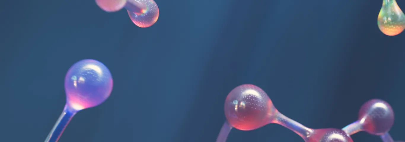 Abstract shapes of molecules. Photo by Google DeepMind on Pexels