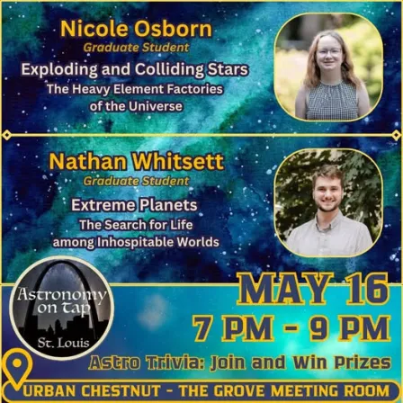 Astronomy on Tap flyer