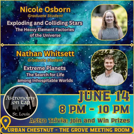Astronomy on Tap flyer