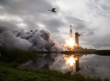 Psyche launch (Credit: NASA/Getty/Aubrey Gemignan)