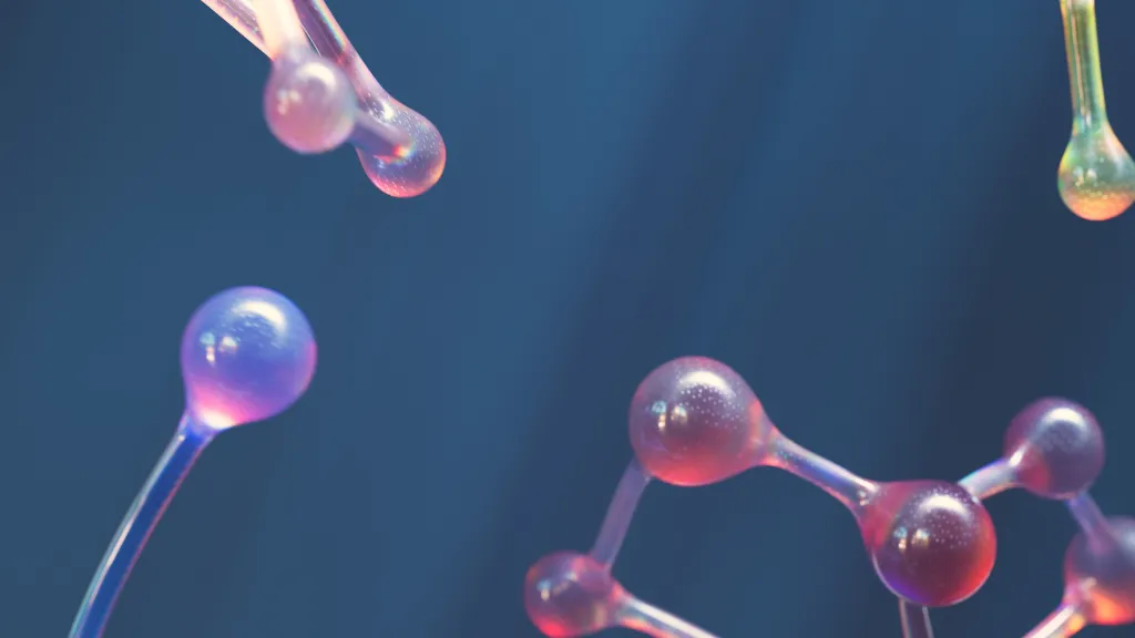 Abstract shapes of molecules. Photo by Google DeepMind on Pexels